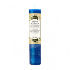 Blessed Herbal Truth and Justice Candle