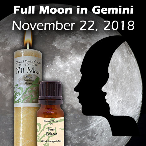Full Moon in Gemini Nov 22 2018